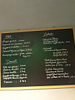 San Severo menu