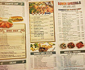 C&z Grill menu