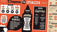 O'tacos menu