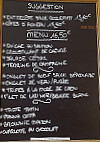 La Terrasse menu