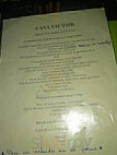 Casa Víctor menu