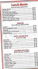 Tokyo Express menu