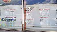 Jims Seafood menu