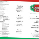 Marely's Pizza Cardápio