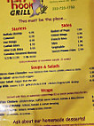 Fish Hook Grill menu