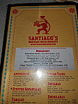 Santiagos Mexican Rest menu