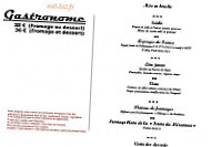 Hostellerie Bressane menu