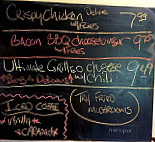 Terry's Woodbury Cafe menu