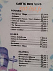 Bar Restaurant La Placette menu