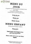 La Ferme menu