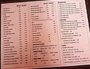 Bos Cafe menu