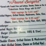 Mels Diner-grandy Cardápio