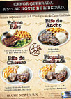 Canoa Quebrada Restaurante E Pizza Bar menu