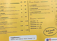 Carlito Pizza menu