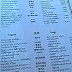 Asia menu