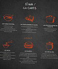 Chalet Grillette menu