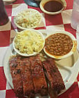 Schulze's -b-que food