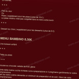 L'amarone Cardápio