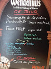 Le Moulin D'iville menu