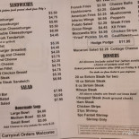 Doc's Tap Cardápio
