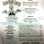 Cubbie's Cardápio