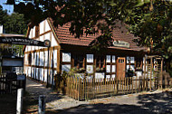 Wiesenstein in der historischen Gaststatte Alte Waldschanke food