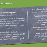 L'oustau Cardápio