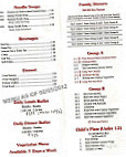 Osaka Sushi Hibachi menu