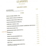L'abri-côtier Cardápio