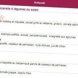 Ifiori Cardápio