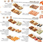 Oky Sushi menu