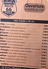 Pizzeria Route 66 menu