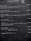 L'atelier Du Renard menu