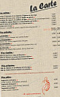 La Muse Gueule menu