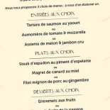 L'inizio Nice Cardápio