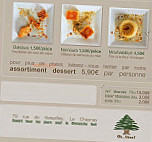 Oh Liban menu