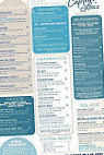 Captain Lou's menu