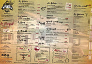 La Popoterie De Marquèze menu