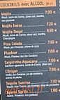 L'origan menu