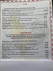 The Camm Cafe menu