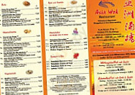 Asia Wok Restaurant menu