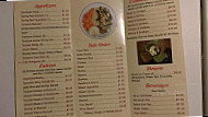 Sakura Japanese Restarunt menu