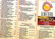 Yellow Chilli menu