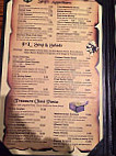 Pirate's Landing menu