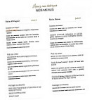 La Bodega menu