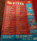 Mariams Pizza menu