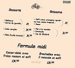 Lyoom Cantine menu