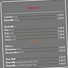 Home Pizza menu