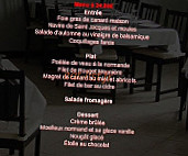 La Ptite Fringale menu