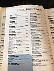 Sofa Bar menu